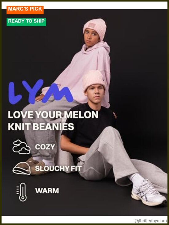 Soft Cotton Knit Beanie - Breathable Lightweight Unisex Hat main image 6